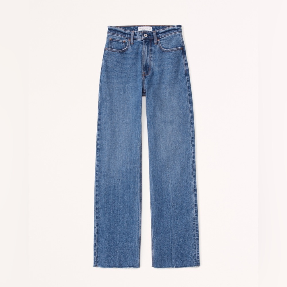 Abercrombie & Fitch High Rise Blue Jeans